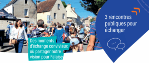 3 rencontres publiques pour échanger