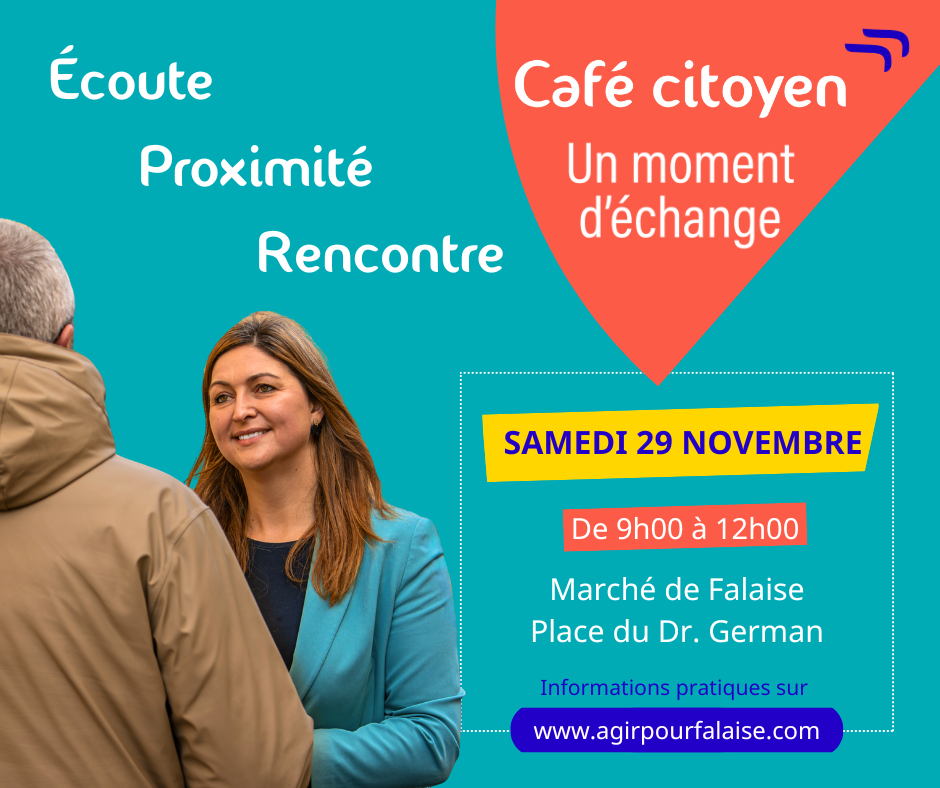You are currently viewing Votre avis compte ! 2ème café citoyen pour construire l’avenir de Falaise