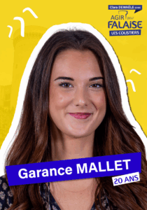 agirpourfalaise Falaise Municipales 2026 Garance Mallet rejoint Clara Dewaële