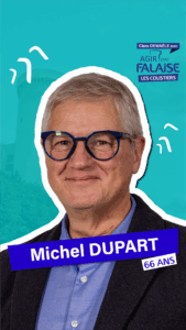 Municipales Michel Dupart rejoint Clara Dewaële sur la liste Agir pour Falaise