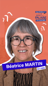 Béatrice Martin rejoint Clara Dewaële sur la liste Agir pour falaise aux municipales en mars 2026 à Falaise