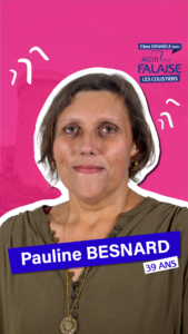 Municipales 2026 Pauline Besnard rejoint Agir pour Falaise avec Clara Dewaële