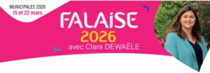 Clara Dewaële dévoile sa liste « Agir pour Falaise » : Rendez-vous le 10 février au Forum !